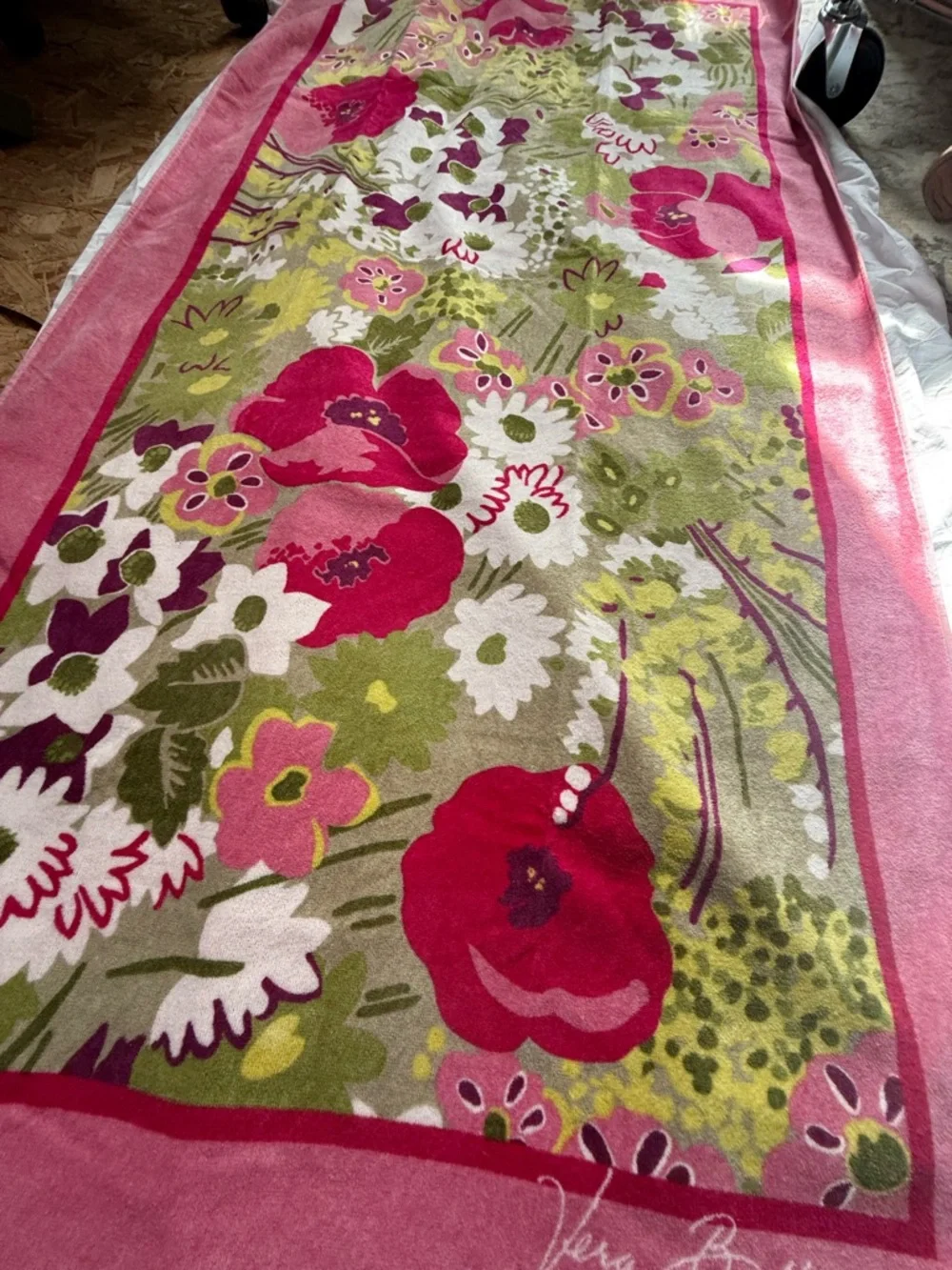 NWT Vera Bradley Make Me Blush Beach Towel Retired Pattern LAST ONE!